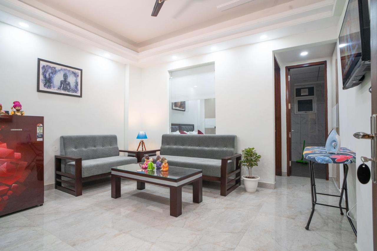 The Lodgers 1 Bhk Serviced Apartment Golf Course Road Gurgaon Esterno foto